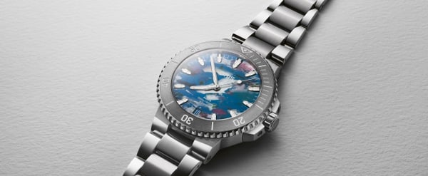 Aquis Date Upcycle Calibre 400 - 01 400 7790 4150-07 8 23 02PEB | Oris